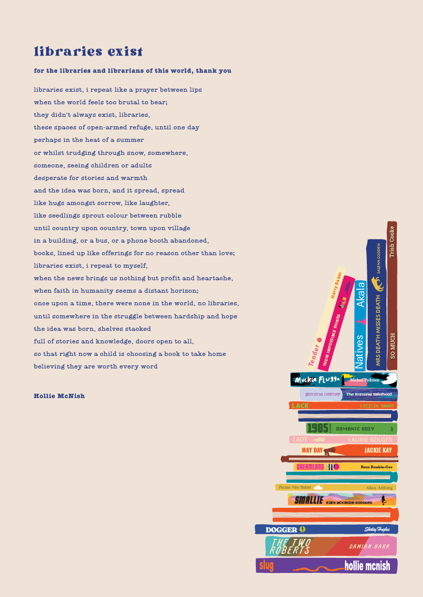 Libraries Exist (Stacked)