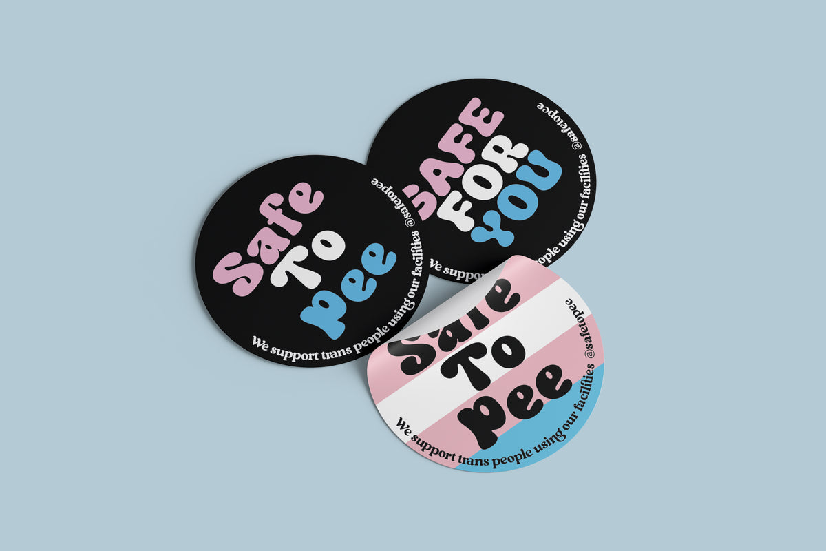 Save To Pee Stickers