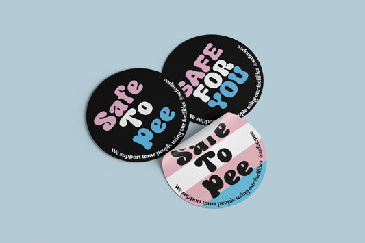 Save To Pee Stickers